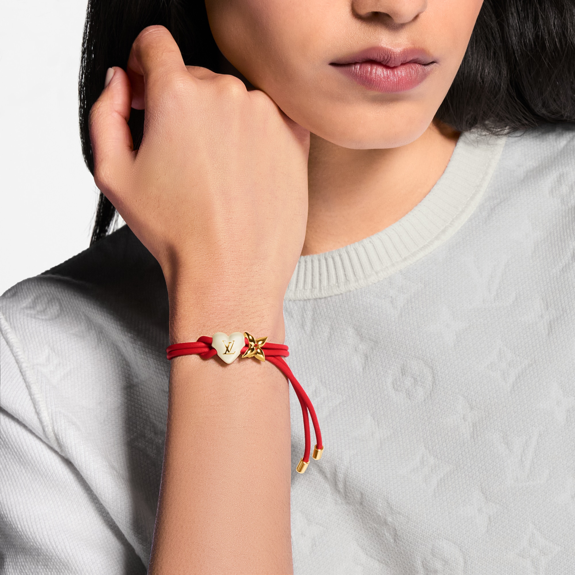 LV Bloom Pearl Heart Bracelet - Women - Fashion Jewelry | LOUIS